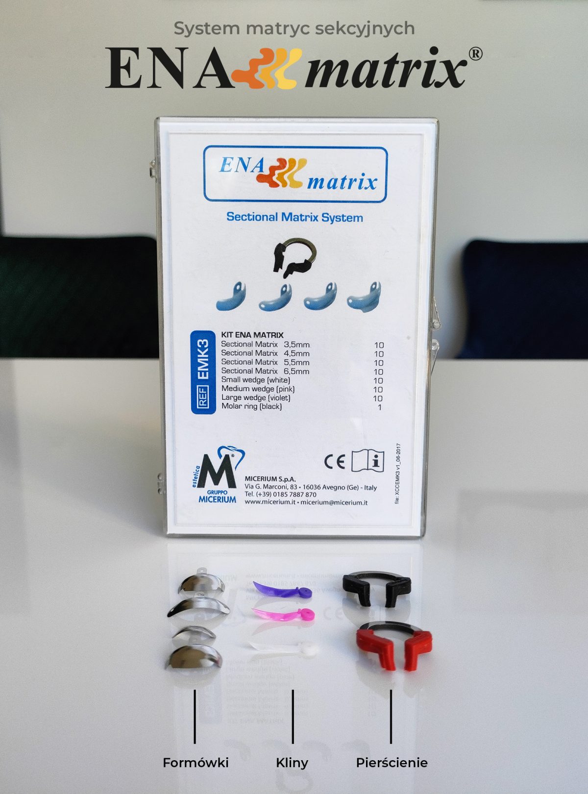 Wypróbuj system pierścieni, matryc i klinów ENA Matrix! • MicerDENT ...